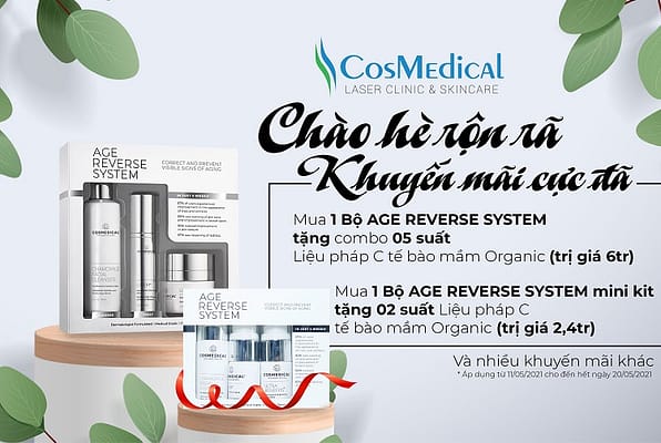 CHÀO HÈ CỰC ĐÃ - KHUYẾN MÃI CỰC ĐÃ 3 Khuyến mãi bộ Age tháng 5