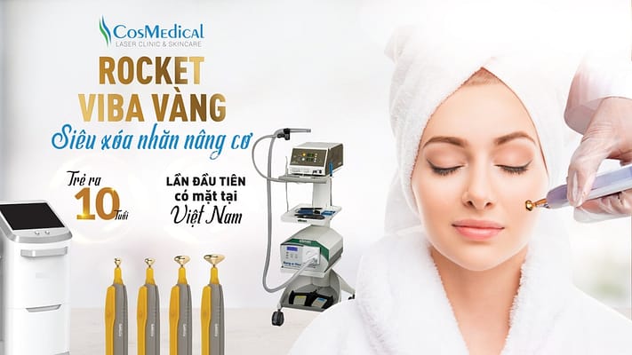 3 công nghệ không phẫu thuật xoá nếp nhăn hiệu quả nhất? 8 công nghệ xóa nhăn Rocket Viba vàng