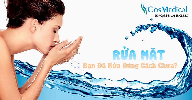 7 BƯỚC RỬA MẶT ĐÚNG CÁCH ĐỂ DA MẶT LUÔN SÁNG SẠCH MỤN 2 rửa mặt đúng cách sạch mụn